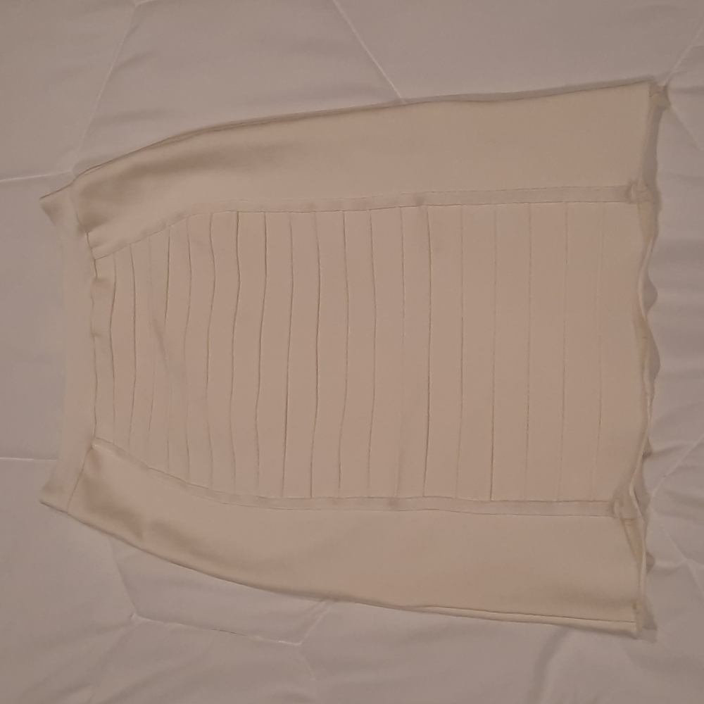 Off white bandage skirt, M